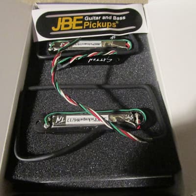 Joe Barden Engineering JBE Gatton T-Style Pickup Set Black image 2