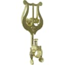 Bach 1815 (Gold) Lacquered Clamp on Trumpet Lyre