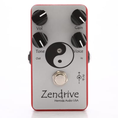 Hermida Audio Red Zendrive Overdrive Guitar Effect Pedal  w/ Box #47826 image 3