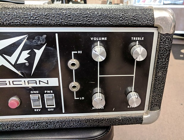 70's Peavey Musician 300 Solid State Guitar & Bass Amp Head