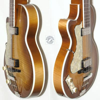 Rare Hofner 500/2-L-O Club Bass, Left-Handed, B-Stock, German-Made, w/COA, OHSC, & Pro Set Up! image 8
