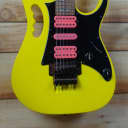 Used Ibanez JEMJR SP Steve Vai Signature Electric Guitar Yellow
