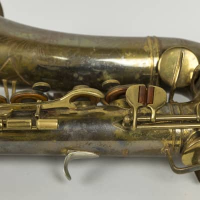 Vintage ~1949-1950 Buescher Big-B Aristocrat Alto Saxophone image 7