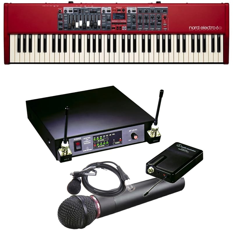 Nord Electro 6D 73-Keyboard & Audio Technica Wireless System/ 2 Year Manufacture Warranty! image 1
