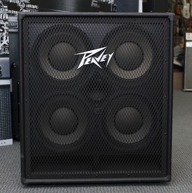 Peavey 410 TVX 300-Watt 4x10 Bass Speaker Cabinet with Horn Tweeter image 1