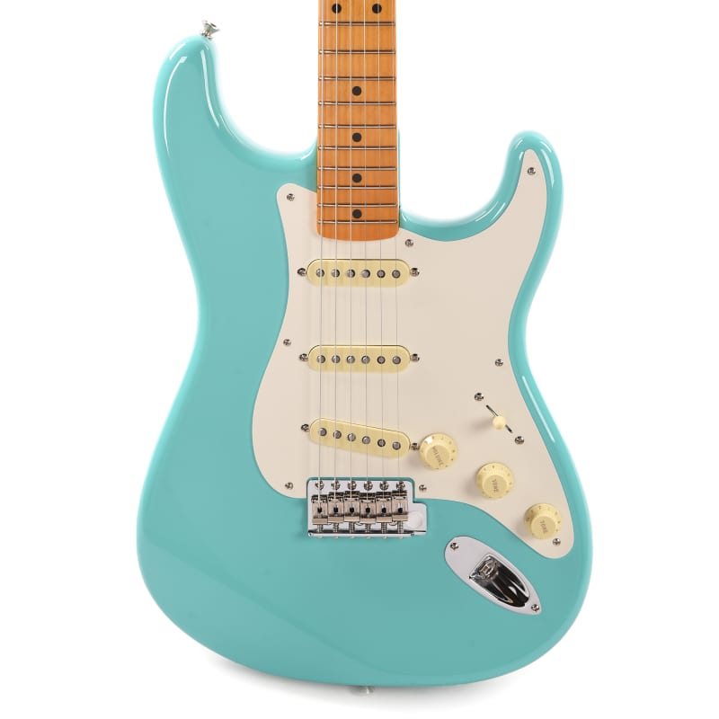 Photos - Guitar Fender 1957  American Vintage II 1957 Stratocaster Sea Foam Green 