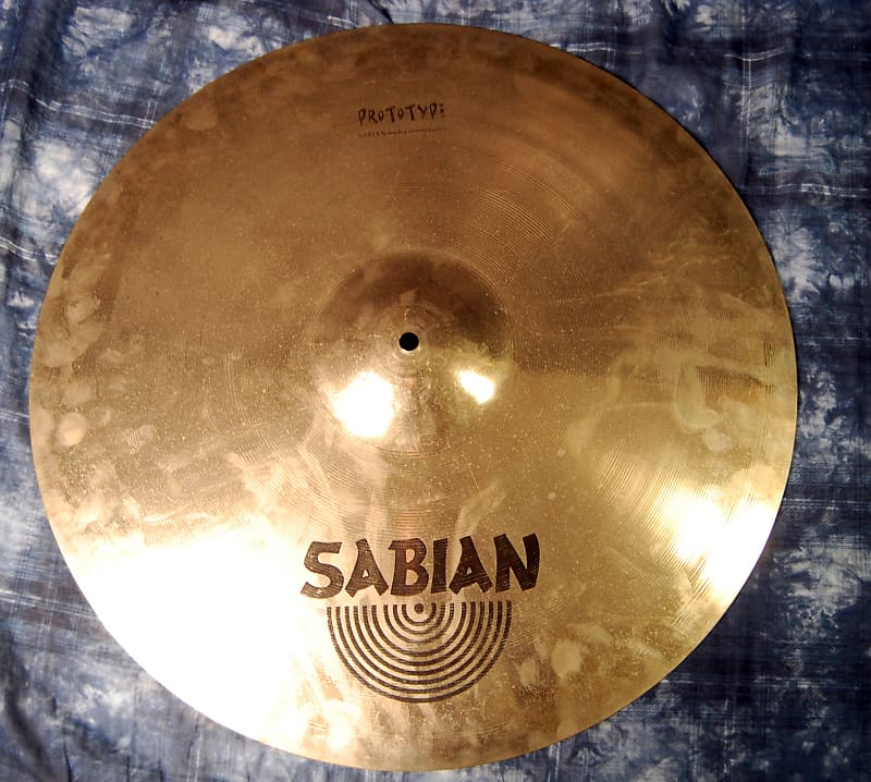 Sabian 21" Prototype Ride Cymbal Authorized Dealer image 1