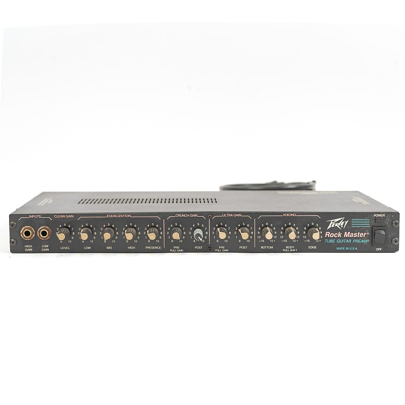 【ナガ】Peavey Rockmaster Preamp Rock Master® Preamp Pedal - Peavey