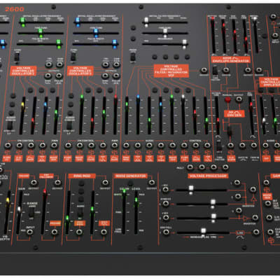 Behringer 2600 Semi-modular analog synthesizer image 2
