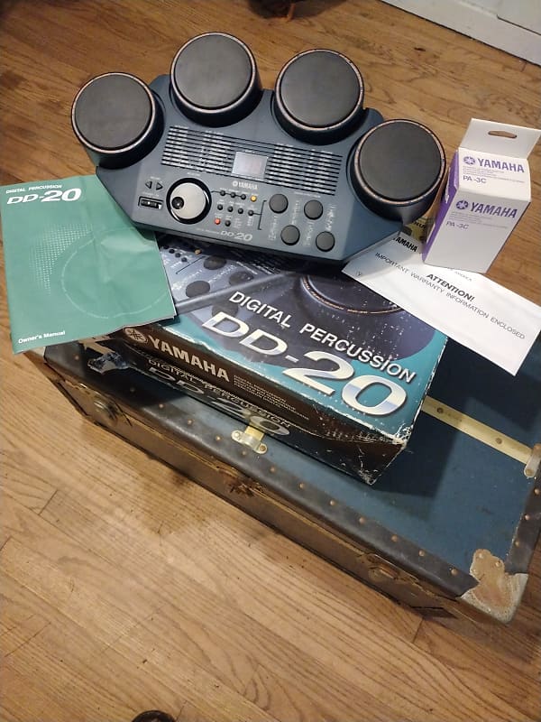 YAMAHA DD20 Portable Electronic Digital Drum Pad Reverb