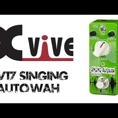 X VIVE V17 SINGING AUTOWHA FILTER Micro Effect Pedal Analog True Bypass FREE SHIPPING image 3