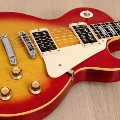 1977 Greco EG700 Standard Vintage Electric Guitar Cherry Sunburst, Japan Fujigen image 6