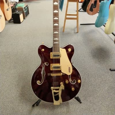 New Gretsch G5422TG Electromatic Hollow Body Electric Guitar with Bigsby and Gold Hardware - Walnut Stain image 2