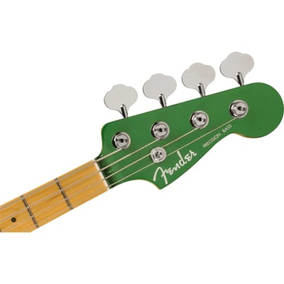 Fender Aerodyne Special Precision Bass, Maple Fretboard, Speed Green Metallic image 5