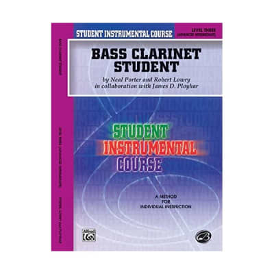 Student Instrumental Course, Bass Clarinet Student, Level 3 Porter/ Neal/ Lowry/ for sale