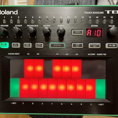 Roland TB-3 AIRA Touch Bassline Synthesizer with Box and Manual
