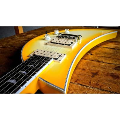 Eastwood Guitars Moonsault - Yellowburst - Vintage Kawai-inspired Electric Guitar - NEW! image 12