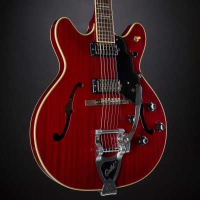 Guild Starfire V Cherry - Semi Acoustic Guitar Bild 5