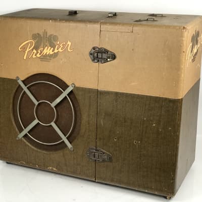 Vintage '50s Premier 88N Suitcase Tube Guitar Amplifier for sale