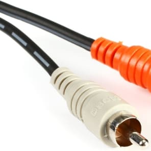 Hosa CYR-303 Y Cable - 1/4-inch TS Male to Dual RCA Male - 9 foot image 4