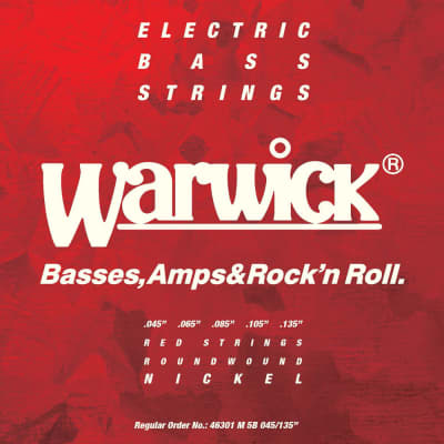 Warwick Red Label 4-String Bass String Set