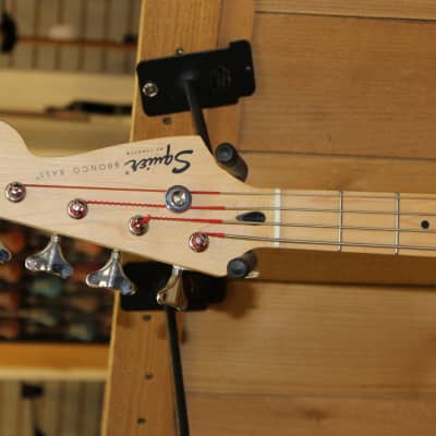 Squier 20th Anniversary Bronco Bass, USED image 8