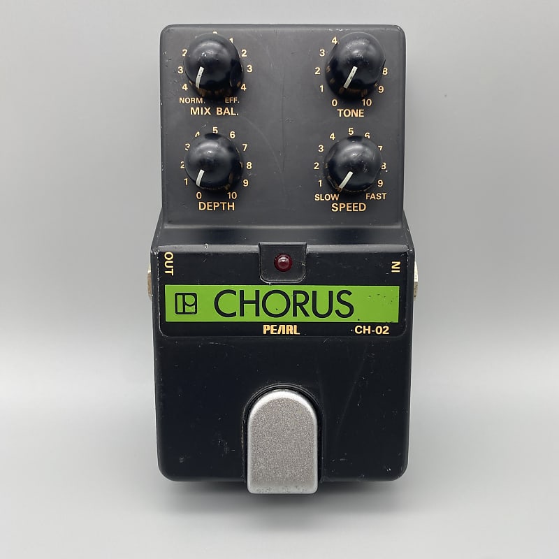 Pearl ビンテージエフェクター CH-02 完動品 Pearl CH-02 Chorus | Reverb