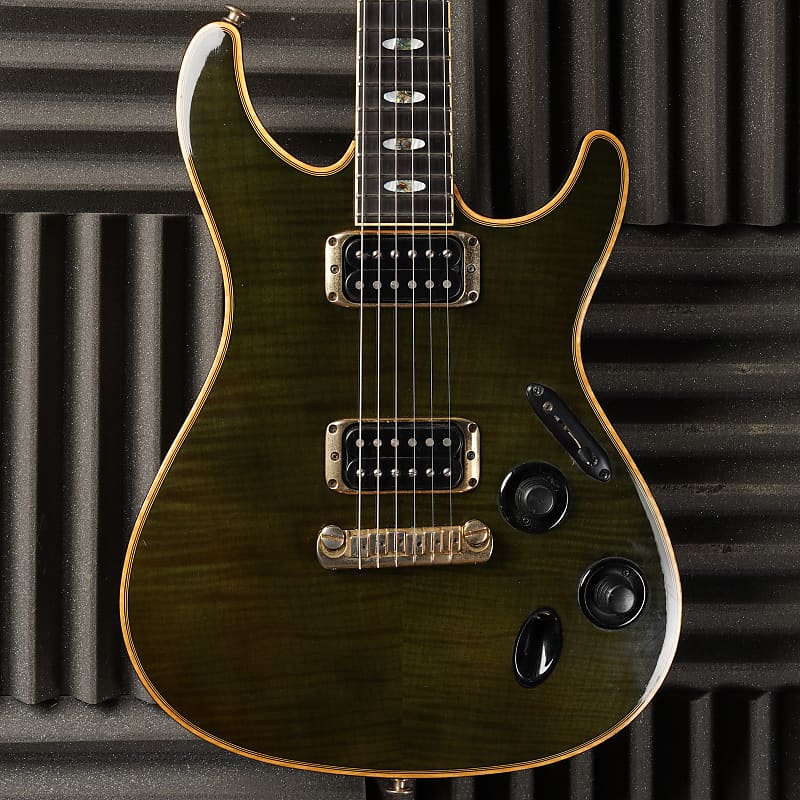 Ibanez S-Classic SC620 1997 - Black Green | Reverb