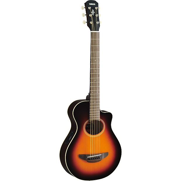 Yamaha APXT2 3/4 Acoustic/Electric Cutaway Guitar Old Violin Sunburst image 1