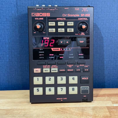 Boss SP-202 Dr. Sample 1998 - 2001 - Black