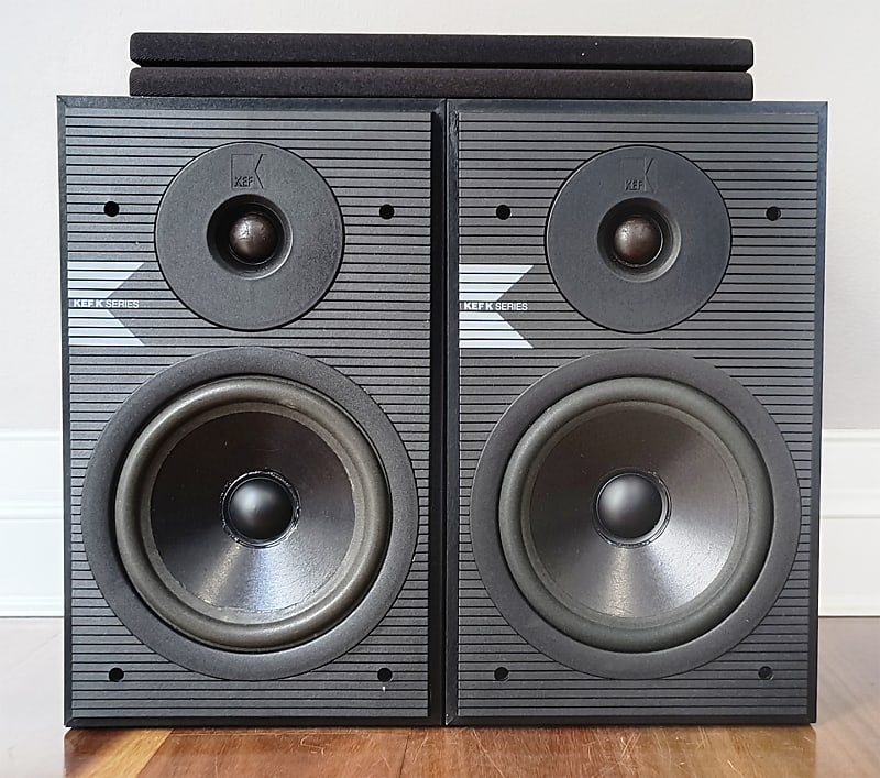 Vintage Kef K120 Large Bookshelf Speakers | Reverb