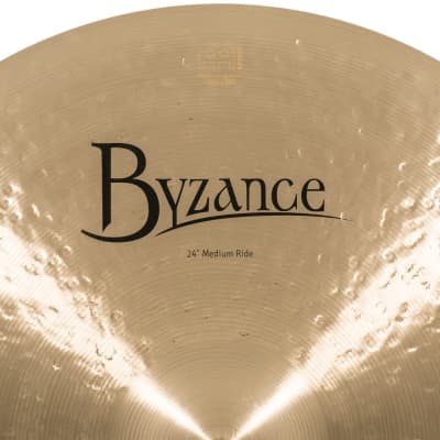 Meinl Byzance Traditional Medium Ride Cymbal 24 image 4