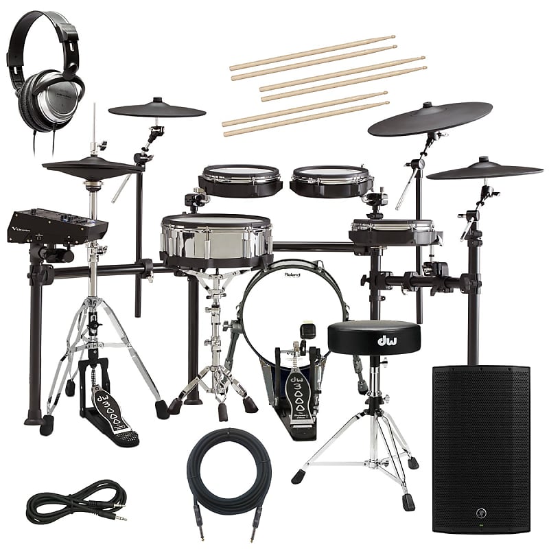 Roland TD-50K2 V-Drums Electronic Drum Set COMPLETE DRUM BUNDLE image 1