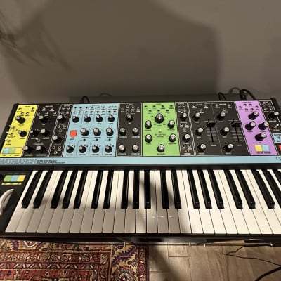 Moog Matriarch 49-Key Semi-Modular Analog Synthesizer 2019 - Present - Black / Multi-Colored Panel