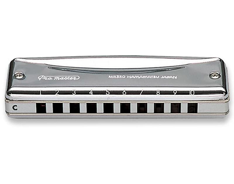 Suzuki SU-MR350 ProMaster Key of Ab 10-Hole Diatonic Harmonica MR