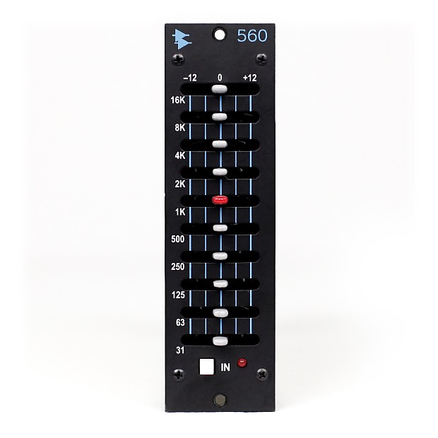 API 560 500 Series 10-Band Graphic Equalizer Module image 1