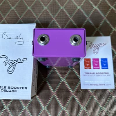 Fryer Treble Booster Deluxe Brian May TDB1-462 2014  - Purple image 22