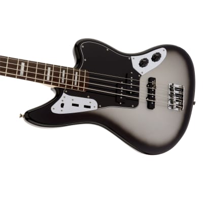 Fender Troy Sanders Mastodon Jaguar Bass - Silverburst w/ Rosewood Fingerboard image 4