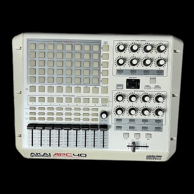 Akai Production APC40 White Ableton Performance Controller