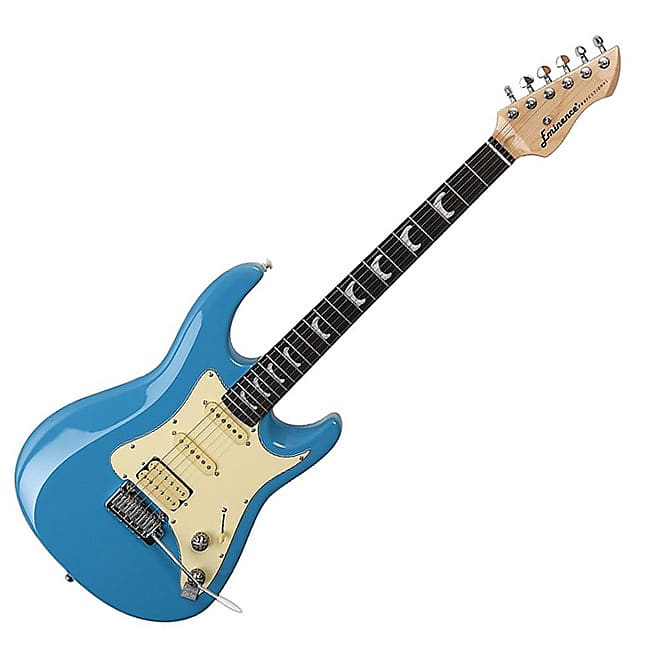 Eminence Professional Skyblue SSH Gloss Electric Guitar image 1