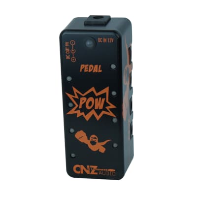 CNZ Audio Pedal POW 8 Output Guitar Effects Power Supply, 9VDC - 2 Amp, 8 Cables & Wall Plug image 4