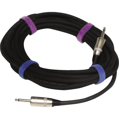 Live Wire Elite 12g Speaker Cable 1/4" to 50 ft. Black image 1