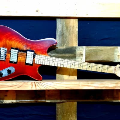 Clifton Guitarworks Windsor - Orange Sunburst image 1