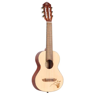 Ortega Bonfire Series 6-string Acoustic Guitarlele Spruce RGL5 image 2