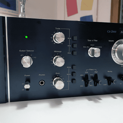 Sansui CA-2000 プリアンプ 本体 Sansui CA-2000 2 Channel Pre-Amp/Processor Amplifier for