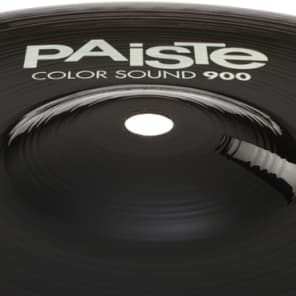 Paiste 10 inch Color Sound 900 Black Splash Cymbal image 3