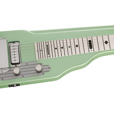 Gretsch G5700 Electromatic Lap Steel Guitar, Aluminum Nut, Broadway Jade image 2