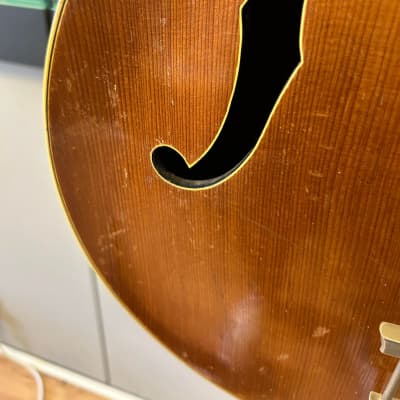 Arnold Hoyer Esquire Natural 1950s/60s Archtop Hollow Body | Reverb