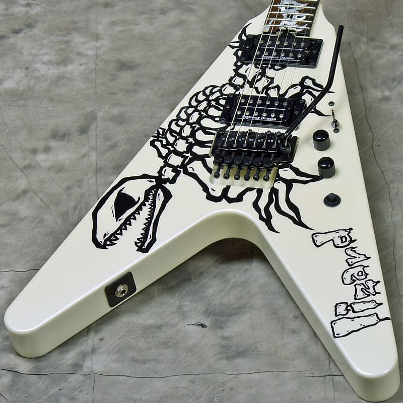 ESP Lizard Special V-IV ホワイト ESP Lizard Special V-IV White Electric Guitar | eBay