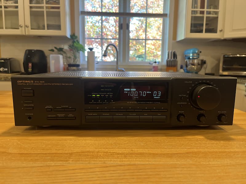 Realistic Optimus STA 825 1992 - Black  			